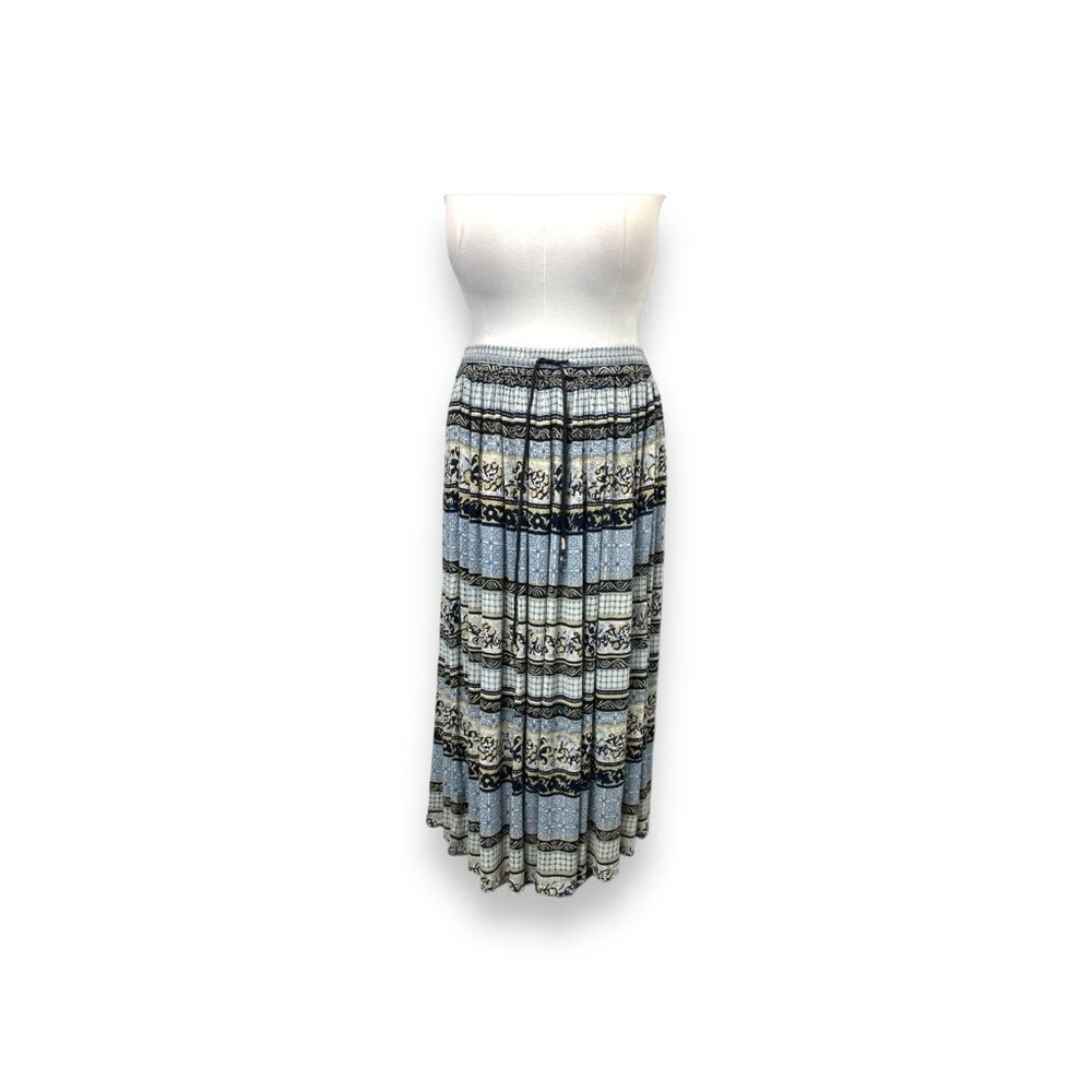 Sag Harbor Women’s Boho Chic Hippie Maxi Skirt VTG 90s 70s Rock Y2K Gypsy XL